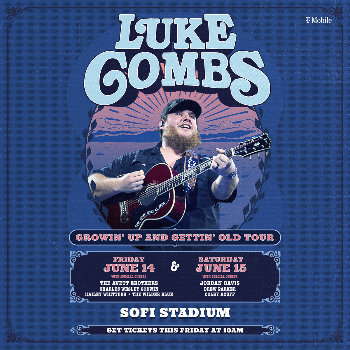 Luke Combs Live at Sofi Stadium June 14th, 2023 HOT 103.9 The I.E