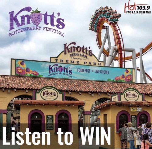 KNOTT’S BERRY FARMS BOYSENBERRY FESTIVAL