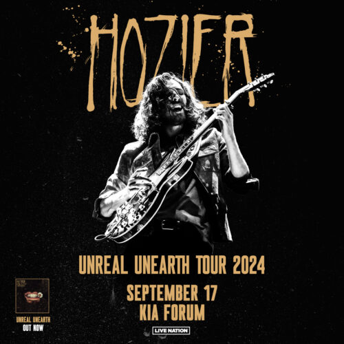 Hozier Unreal Unearth Tour 2024 HOT 103.9 The I.E. Best Mix San